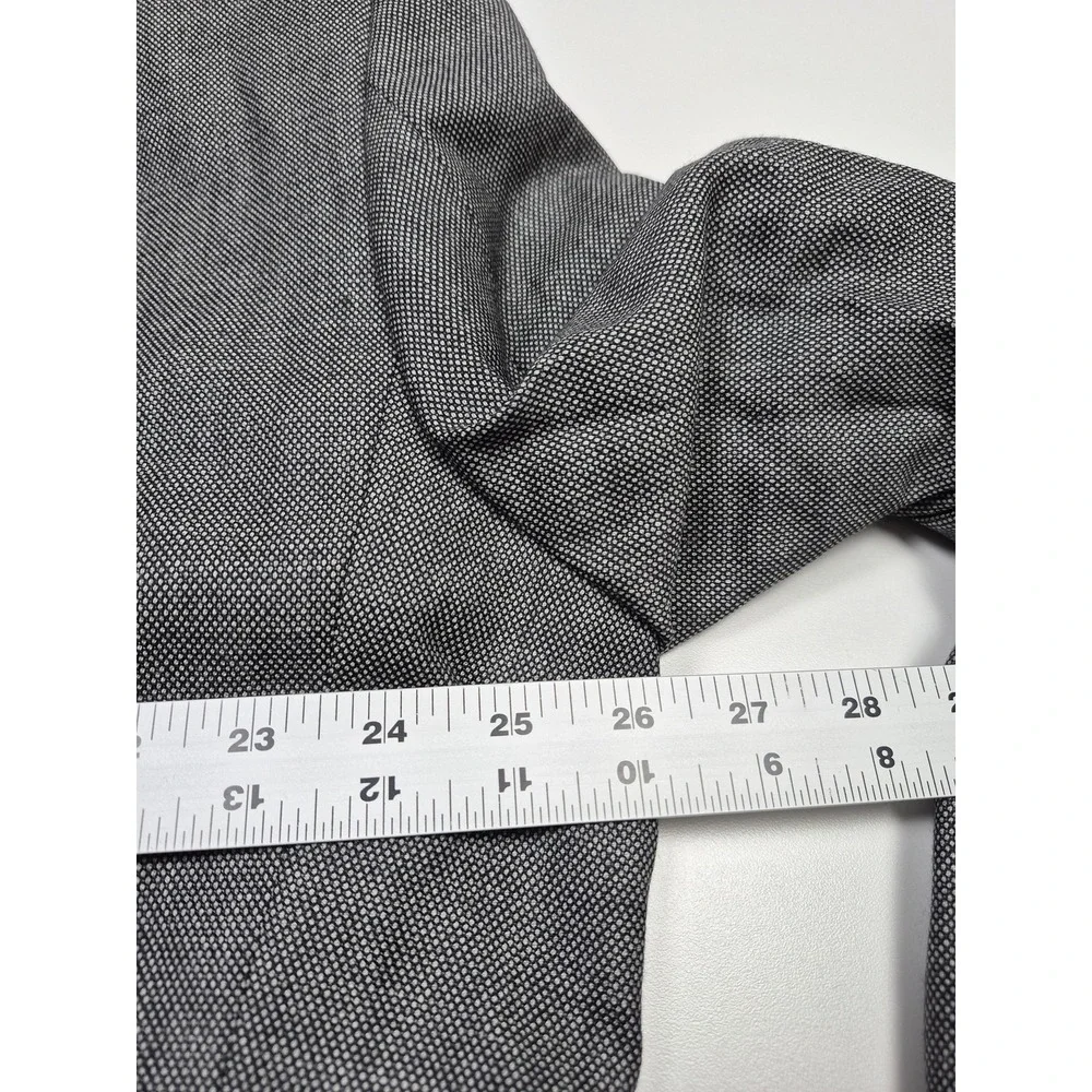 S Cohen Suit Mens 50R Gray 3 Button Wool Cashmere 2 Piece 45x36 Geometric NWT